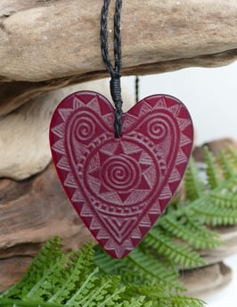 Heart - Glass Necklace
