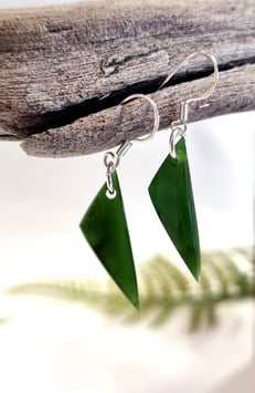 Drop Earrings -Triangle
