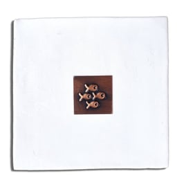 Wall tile - Fish/Good Luck