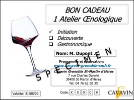 Atelier 'Initiation à la dégustation' des Vins