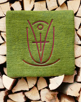 Filzkissen SANDSTEIN