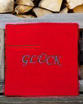 Filzkissen Glück