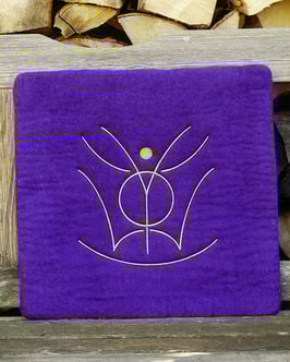 Filzkissen Chalcedon