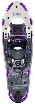 TUBBS schneeschuhe mounteneer activelift violette