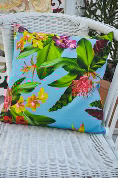 Kissenhülle „Exotic Flower“