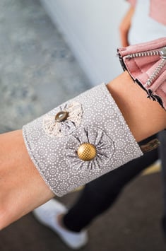 Stoffarmband „Ella“