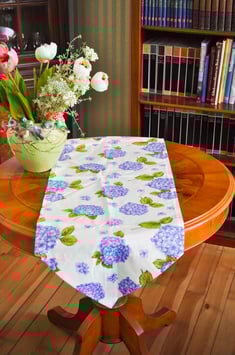 Tischläufer „Villa Hortensie“