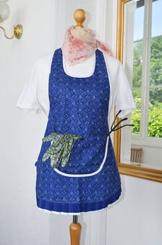 Susanna – Blaudruckschürze