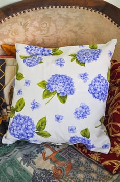 Kissenhülle „Villa Hortensie“