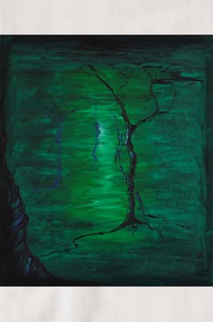 Ölgemälde – „Waldlichtträume“