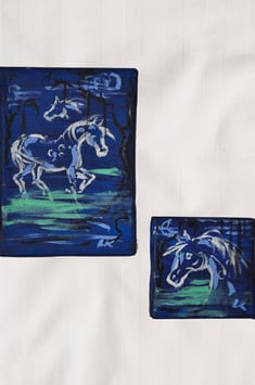 Ölgemälde – „Nachtschimmel“