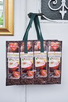Recycling-Einkaufstasche „Cappuccino“