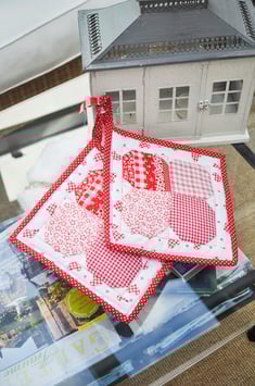 Topflappen 2er-Set „Küchenlust“