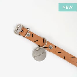 Lederhalsband 'STRICHLA'