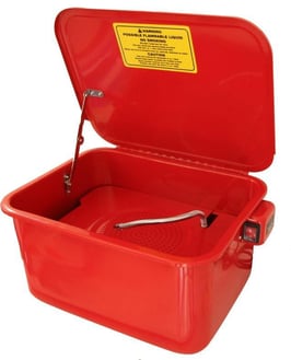 Teilewaschbecken, Tischmodell