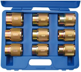 Eintreibwerkzeug-Satz für Motorrad-Gabeldichtringe, 9-tlg. (Art.8474)