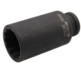 Kraft-Steckschlüssel-Einsatz, 12-kant, 30 mm, 12,5 (1/2) (Art. 5337)