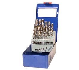 Spiralbohrer-Kassette, HSS, 1-13 mm, 25-tlg. (Art. 2021)