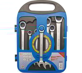 Ratschenringschlüssel-Satz, 8-19 mm, 7-tlg. (Art. 1596)