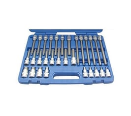 Bit-Einsatz-Sortiment 12,5 (1/2), Innensechskant, 30-tlg. (Art. 5181)