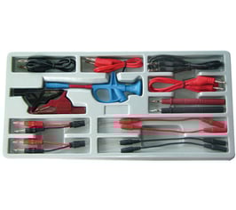 Prüfkabel- und Zubehör-Sortiment, 15-tlg. (Art. 2185)