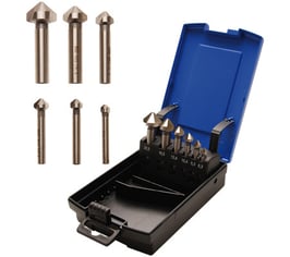 Kegelsenker Sortiment, 6-tlg. HSS, DIN 335 Form C (Art. 1997)