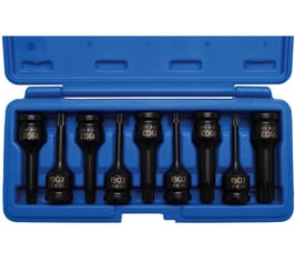 Kraft-Biteinsatz-Set, Innenvielzahn M4-16, 12,5 (1/2), 9-tlg. (Art. 5482)