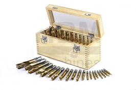 Fräsersatz, 20 teilig, TIN beschichtet