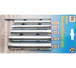 Rohrschlüsselsatz, 8 - 17 mm, 6-tlg. (Art. 85814)