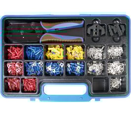 Crimpzangensatz mit 1000 Kabelschuhen (Art. 1411)