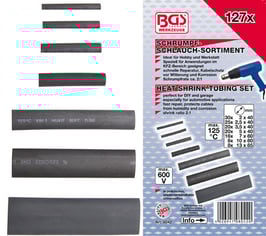 Schrumpf-Schlauch-Sortiment, 127-tlg (Art. 8042)