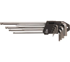 Innen-6-kant-Winkelschlüssel-Set, in ZOLL, 1/16" - 3/8", 9-tlg (Art. 799)