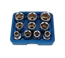 Steckschlüsseleinsatz-Set 12,5 (1/2), in ZOLL, 10-tlg (Art.2434)