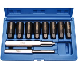Felgenschloss-Demontage-Set, 10-tlg.