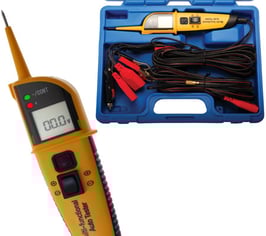 Spannungsprüfer / Multifunktions-Prüfer mit Display und 8 Funktionen (Art. 40105)