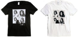 Led Zeppelin / black / white