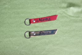 Schlüsselanhänger in verschiedenen Farben