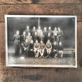 PHOTO DE CLASSE ECOLE DE GARCONS 1932