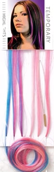 Extensions ROSE/BLEU 60 cm