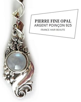 PIERRE FINE NACRE FLEUR