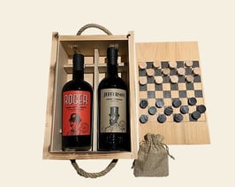 Vecchio Magazzino Doganale: Likör - Set in Holzkiste