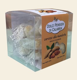 Mandelgebäck : Carezze di Mandorla - Original, mit Zitronen- oder Bergamottegeschmack