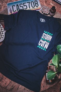 SBTC Checkered Navy-T