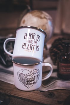 SBTC Home Enamel Mug