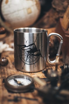 SBTC Compass Carbiner Mug