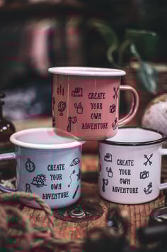 SBTC Create Enamel Mug