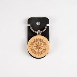 Schlüsselanhänger Kompass