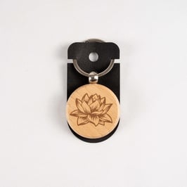 Schlüsselanhänger Lotusblume