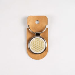 Schlüsselanhänger Blume des Lebens