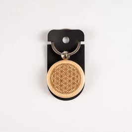 Schlüsselanhänger Blume des Lebens